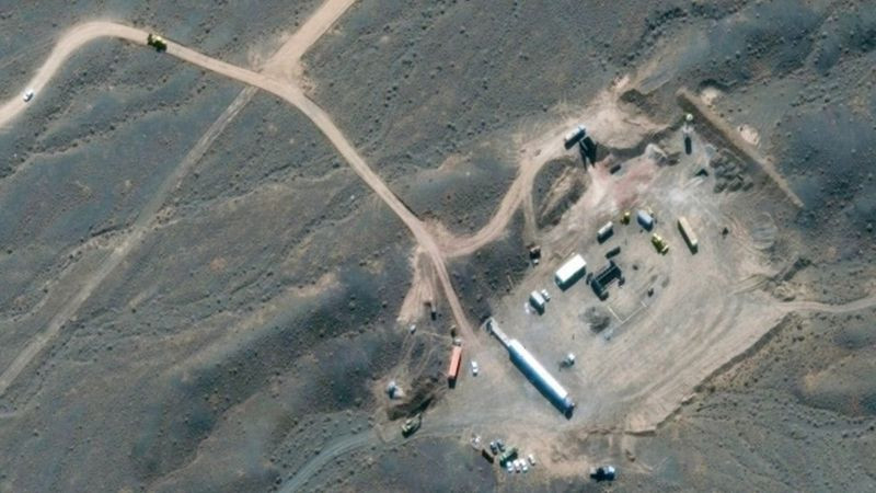 Супутникові знімки ядерного комплексу Натанц