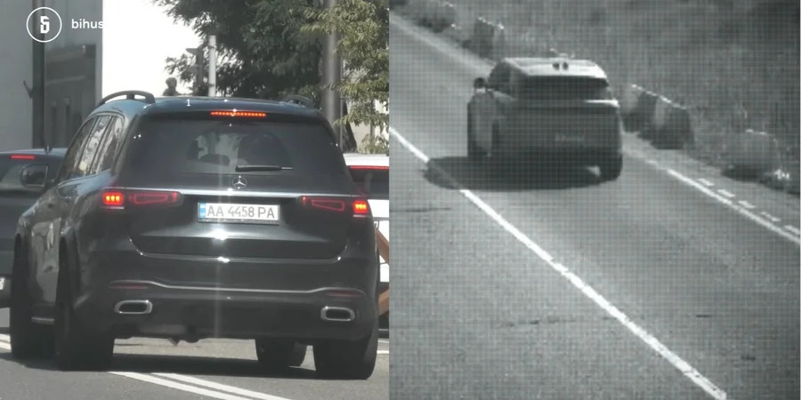 За даними журналістів, автомобіль, який належить нардепу від Слуги народу Руслану Горбенку