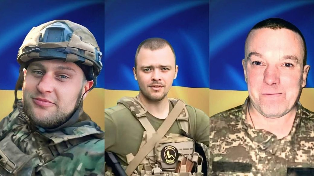 -
Буковина в жалобі прощається з полеглими військовими Іваном Федорчуком, Едуардом Мокреницьким та Іваном Бокою
