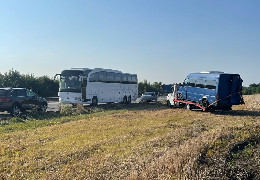 На Київщині автобус із паломниками-хасидами потрапив у ДТП, є загиблий