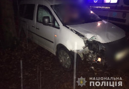 У Новодністровську в результаті ДТП загинув водій легковика: врізався у шлагбаум і дерево