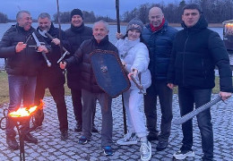 «Cходка путчистів»: З’явилися нові фото зі скандального дня народження Савіка Шустера у Вільнюсі