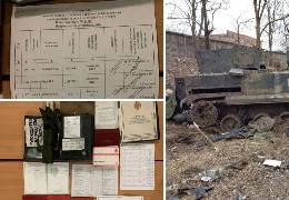 Бійці "Азову" знищили ворожу техніку та захопили документи з поіменним списком підрозділу окупантів
