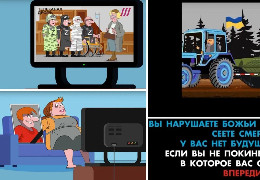"Попереду - смерть": росіянам показали у мультфільмі, що на них чекає у війні з Україною