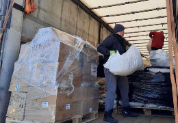 12 тонн гуманітарного вантажу відправили сьогодні з Буковини військовим у Харківську область