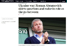 Абрамович прилетів до РФ із запискою від Зеленського, але Путін заявив: "Я їх знищу" - The Times