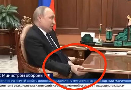 Путін та рука. Диктатор дивно поводився під час доповіді Шойгу
