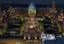 Міська рада Чернівців разом з компанією Expolight розробили проєкт сучасного освітлення університету, який реалізують одразу після перемоги