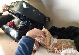 На кордоні у Порубному затримали водія, який хотів вивезти з України поза митним контролем понад 60 кілограмів обробленого бурштину