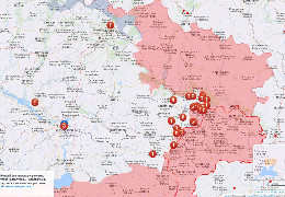 Карти війни: де в мережі можна слідкувати за бойовими діями