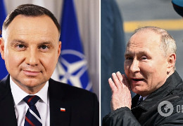 Дуда заявив, що Росії потрібно "закрутити гайки": щоб Путін сам просив про розмову