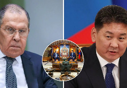 На фото зустрічі Лаврова з президентом Монголії помітили свастику