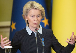 Президентка Єврокомісії закликала ЄС готуватися до повної зупинки постачань російського газу