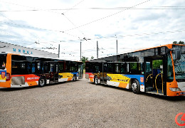 18 липня до Чернівців прибули комфортабельні автобуси з німецького міста побратима Мангайм