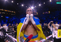 Олександр Усик у надважкому поєдинку виграв бій проти Ентоні Джошуа і присвятив свою перемогу Україні та ЗСУ!