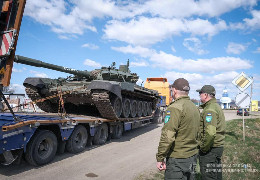 Запаранюк вирішив залишити "танк Осачука" на Буковині для навчань резервістів