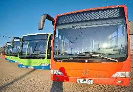 Автопарк Чернівців поповнився 5 сучасними комунальними автобусами "Mercedes"
