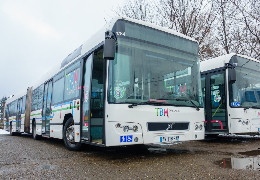 Місто-побратим Мец подарувало Чернівцям ще два низькопідлогові автобуси Volvo