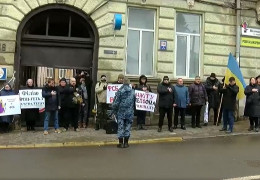 У Чернівцях протестували проти церкви Московського патріархату