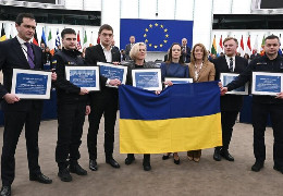Європарламент нагородив український народ на чолі із Зеленським премією Сахарова
