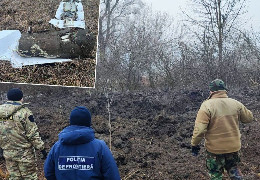 Молдова недалеко від Чернівецької області підірвала ракету, яка впала на її територію після масованого російського ракетного обстрілу 14 січня