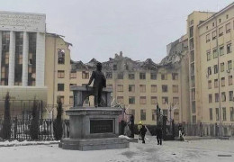 Окупанти атакували Харків, є «приліт» у будівлю вишу, п’ятеро постраждалих