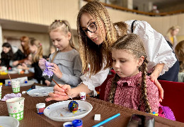 У Чернівцях організували майстер-клас з писанкарства для дітей «Великдень як символ відродження»