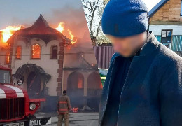 Монах Московського патріархату, який спалив свою церкву на Буковині, на суді розкаявся і сказав, що у нього було "загострення хвороби", яку запиває алкоголем