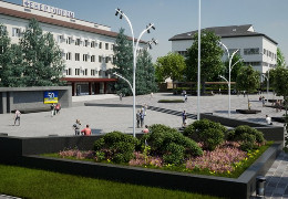 У Новодністровську Чернівецької області капітально реконструюють центральну площу за 27 мільйонів