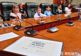 Десять буковинських дітей, які активно допомагають армії, отримали нагороду від Головнокомандувача ЗСУ Залужного