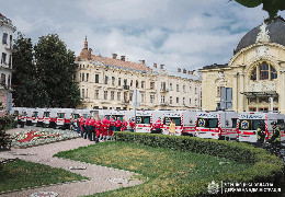 Буковина отримала 13 нових карет "швидкої допомоги" від МОЗу