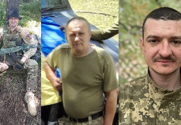 На Буковині прощаються з трьома військовими Юрієм Стратієм, Сергієм Савкою та Віктором Митрофановим, які загинули на війні