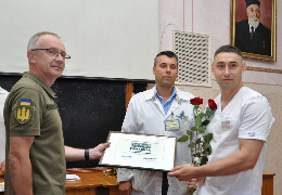 Буковинські медики отримали нагороди від генерала Залужного