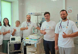Чернівецька обласна лікарня отримала апарат з Італії для порятунку новонароджених