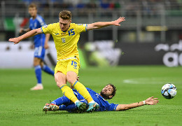 Збірна України програла Італії. Команда Сергія Реброва поступилася у Мілані