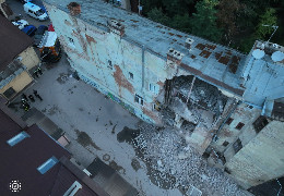 Аварійний будинок на вулиці Руській,6 планують розібрати за 10 днів