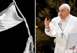Папа Римський фактично закликав Україну капітулювати перед рашистами і підняти "білий прапор". Ватикан терміново почав тлумачити цю заяву