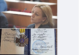 За постійну допомогу українській армії депутатка Чернівецької обласної ради удостоїлася високої нагороди