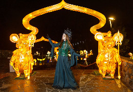 Феї, ельфи, дракони: в Чернівці везуть масштабні світлові інсталяції до 7 метрів заввишки