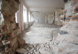 У Чернівецькому обласному госпіталі ветеранів війни триває ремонт приміщення, де розмістять реабілітаційний центр «Recovery» з відновлення здоров’я пораненим захисникам і захисницям