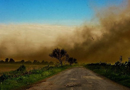 Незвично тускле небо: в Україні аномальне тепло і сильно погіршиться якість повітря: країну накриє пилюка із Сахари