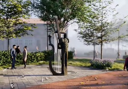 Стала відома проблема, чому у Сквері вишиванки у Чернівцях немає запланованого пам’ятника Володимиру Івасюку