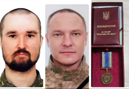 Двох захисників із Сокирянщини посмертно відзначено державними нагородами