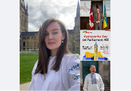 У канадському парламенті через сорочку Бандери скасували виступ засновниці Дня Вишиванки ЛесІ Воронюк
