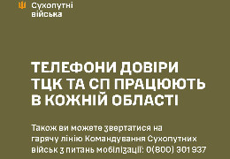 Українці можуть на гарячі лінії повідомити про порушення з боку військовослужбовців ТЦК. Назвали номера телефонів