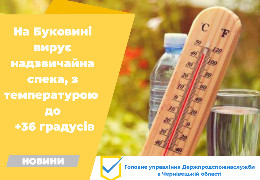 На Буковині вирує надзвичайна спека до +36. Людям радять, як вберігтися від перегріву та опіків