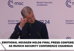 Глава Мюнхенської конференції розплакався на її закритті і назвав захід "європейським жахіттям" ВІДЕО