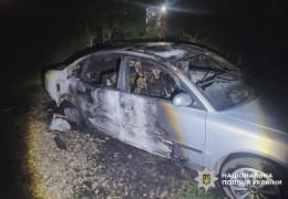 У Глибоці затримали чоловіка, який після сварки спалив автомобіль свого знайомого