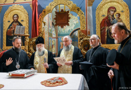 Нарешті! Патріарх Філарет і митрополит Епіфаній провели спільну молитву за перемогу України