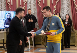 Зеленський нагородив дворазового чемпіона Дефлімпійських ігор 2025 буковинця Івана Урсатія орденом «За заслуги» III ступеня